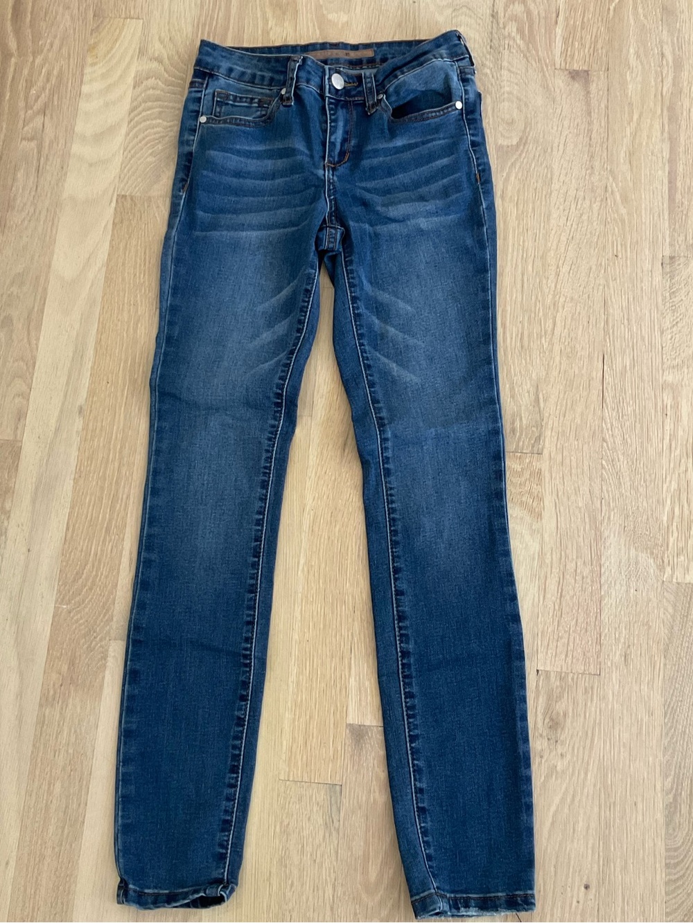 Joe's Jeans Girls SZ 12 Skinny Dark Blue Stretch Denim
